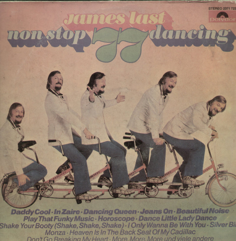 James Last Non Stop 77 Dancing — LP vinyl record cover