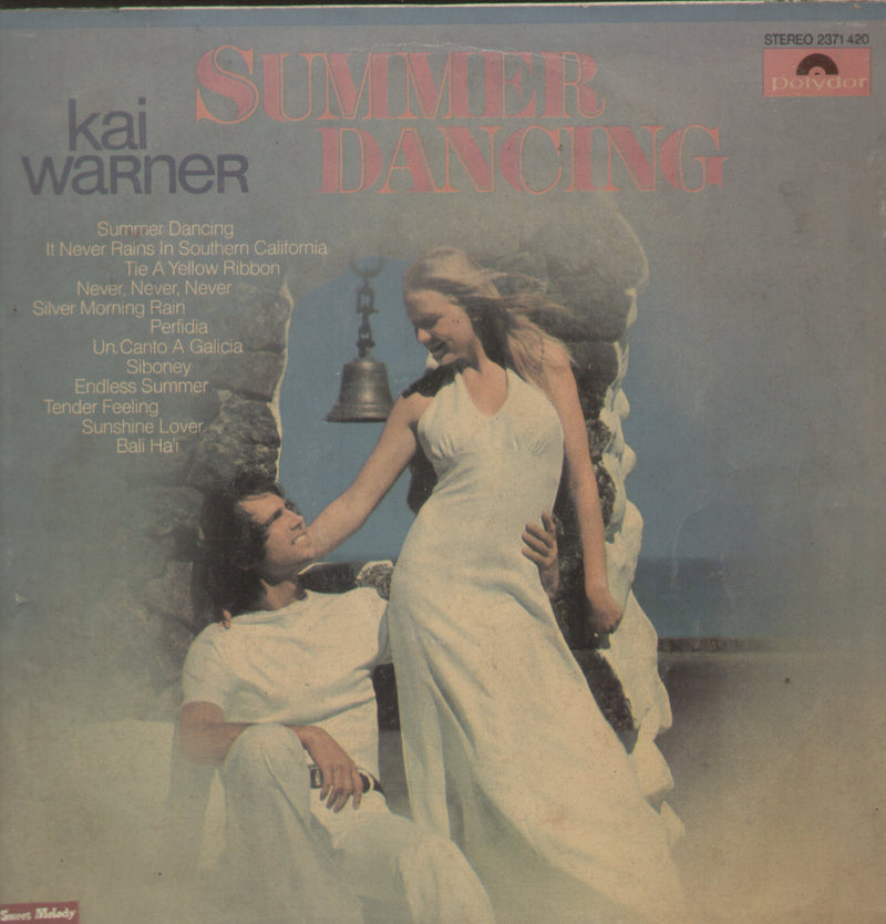 Summer Dancing Kai Warner — LP vinyl record cover