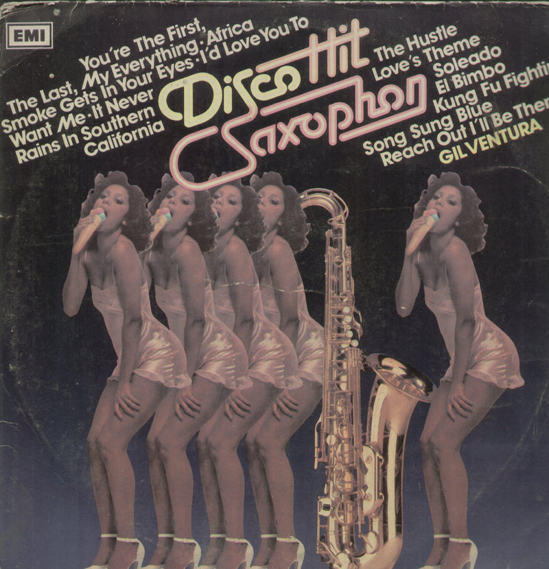 Disco Hit Saxophone — disco LP vinyl record cover