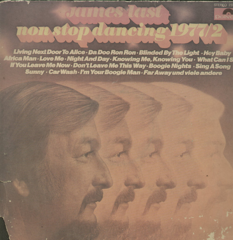James Last Non stop Dancing 1977/2 — 1977 LP vinyl record cover