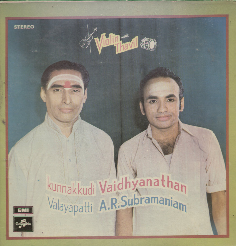 Violin With Thavil - Classical Bollywood Vinyl LP