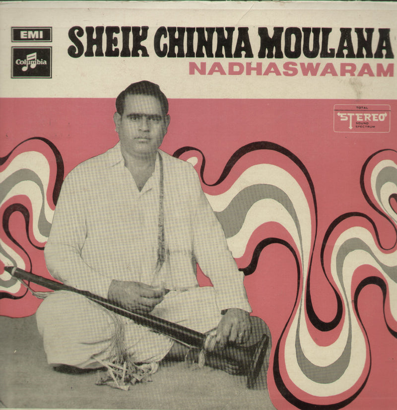 Sheik Chinna Moulana Nadhaswaram — Indian classical LP vinyl record cover