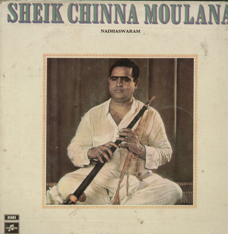 Sheik Chinna Moulana Nadhaswaram — Indian classical LP vinyl record cover