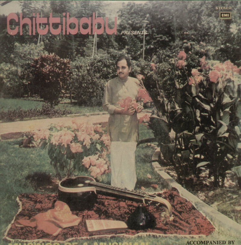 Chittibabu Musings of a Musician (Instrumental) — instrumental LP vinyl record cover