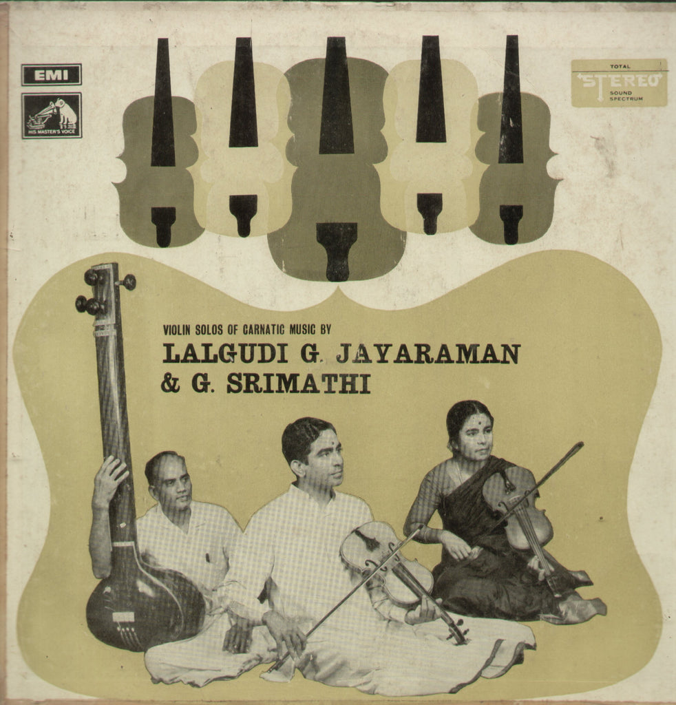 Lalgudi G. Jayaraman & G. Srimathi - Instrumental Bollywood Vinyl LP
