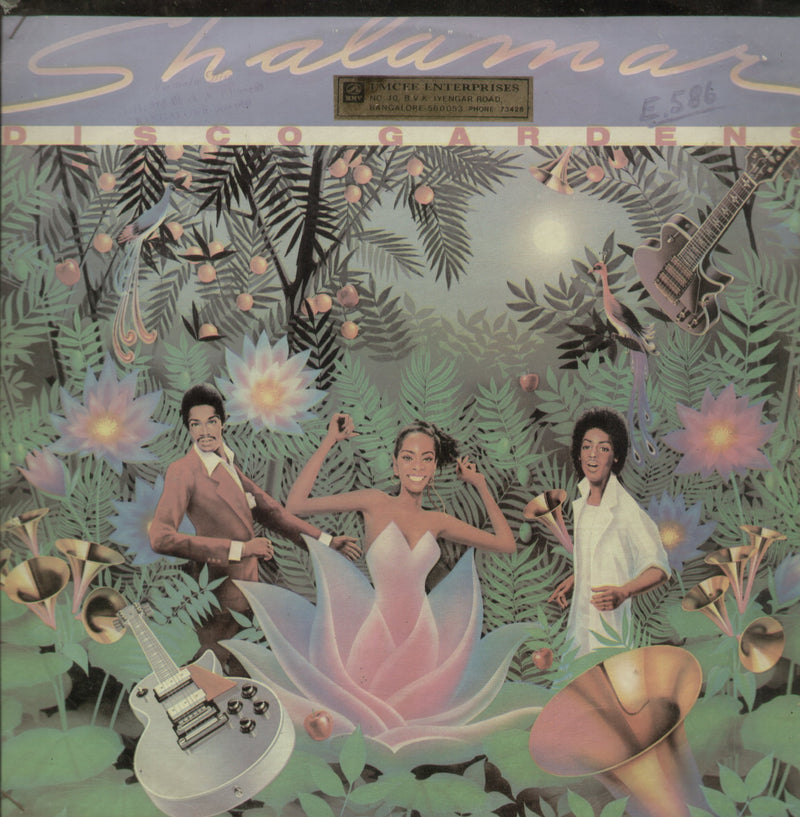 Disco Gardens Shalamar — disco LP vinyl record cover