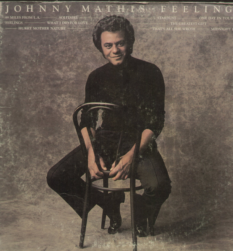 Johnny Mathis Feelings - English Bollywood Vinyl LP