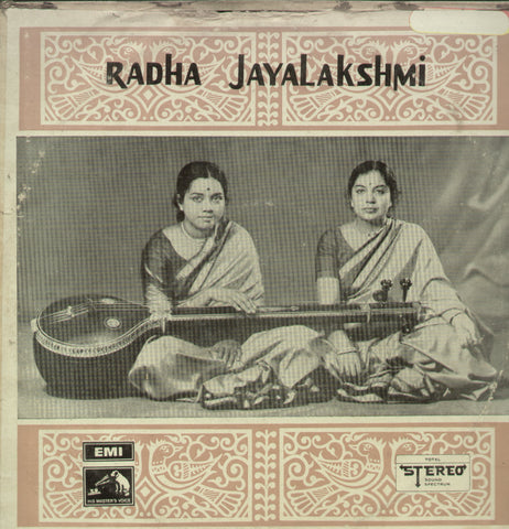 Radha Jayalakshmi - Compilations Bollywood Vinyl LP
