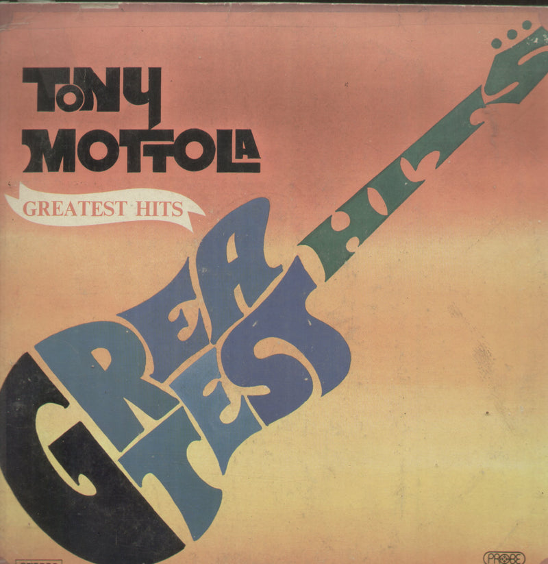 Greatest Hits Tony Mottola — LP vinyl record cover
