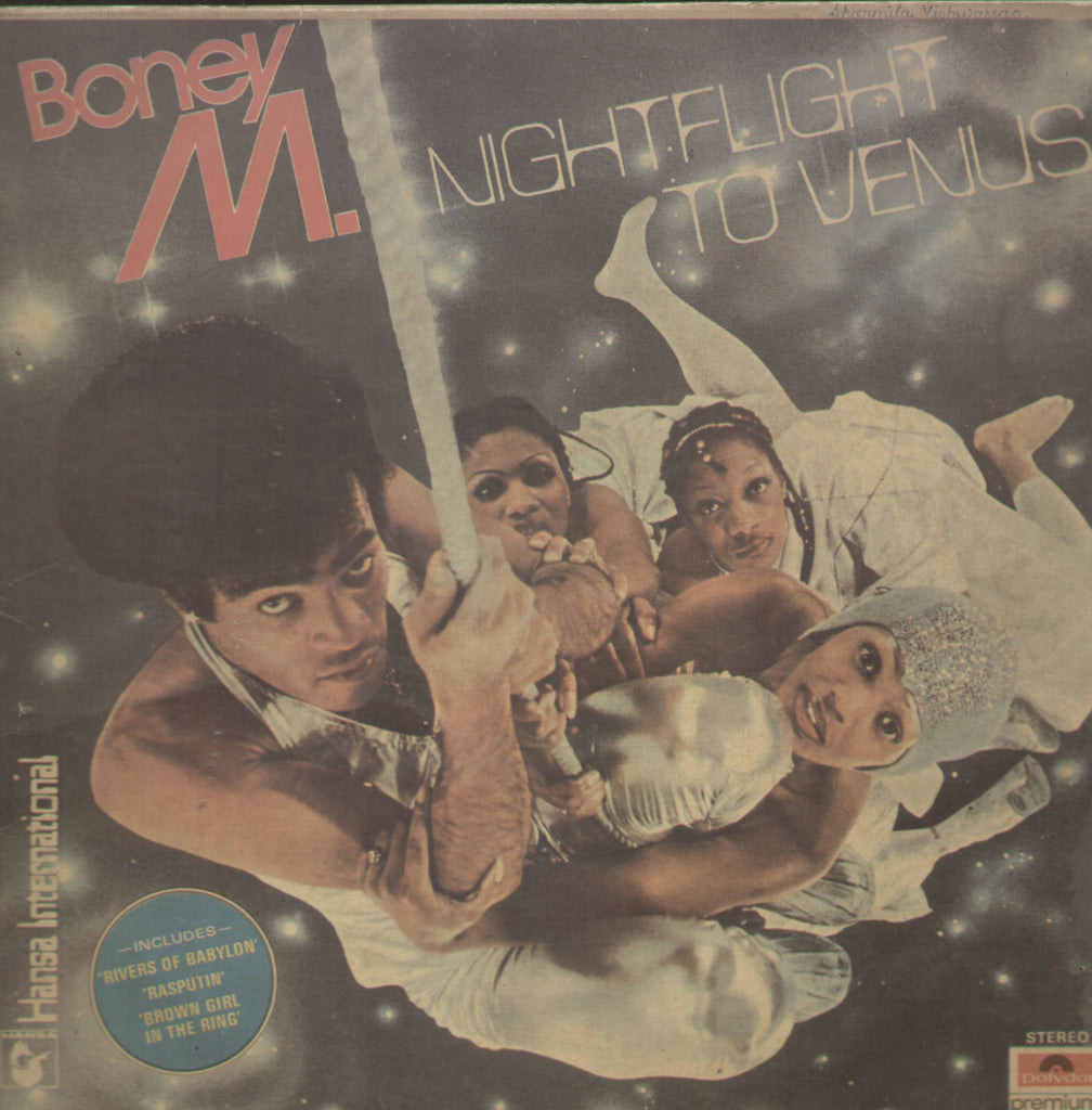 Boney M. Night Flight To Venus - English Bollywood Vinyl LP