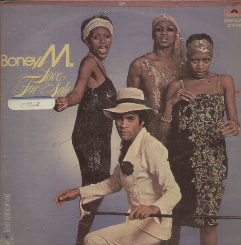 Boney M. Love for Sale — LP vinyl record cover