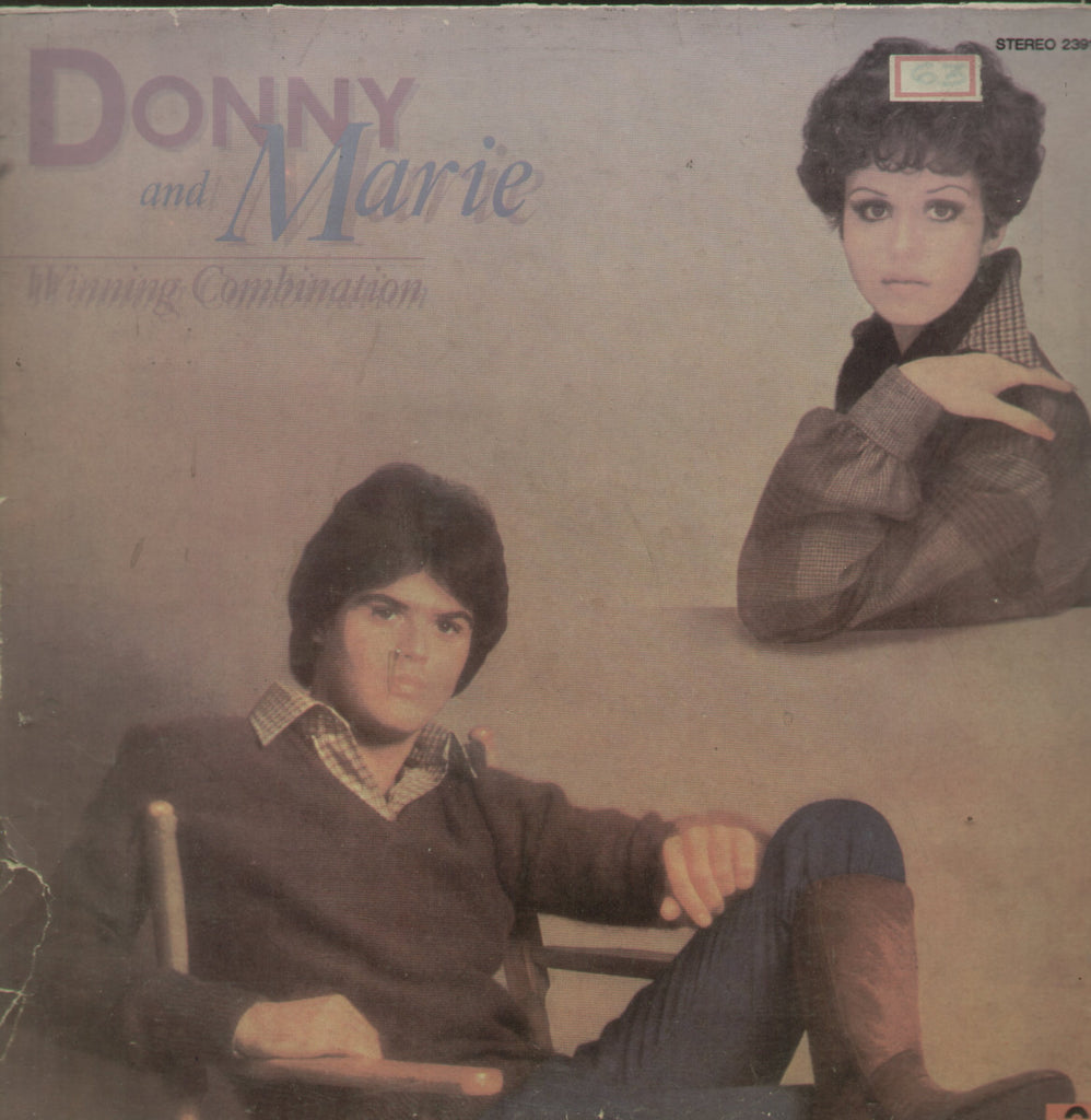 Donny and Marie Winning Combination - English Bollywood Vinyl LP