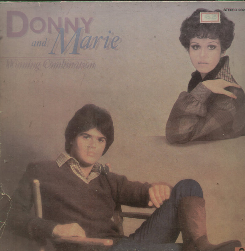 Donny and Marie Winning Combination — LP vinyl record cover