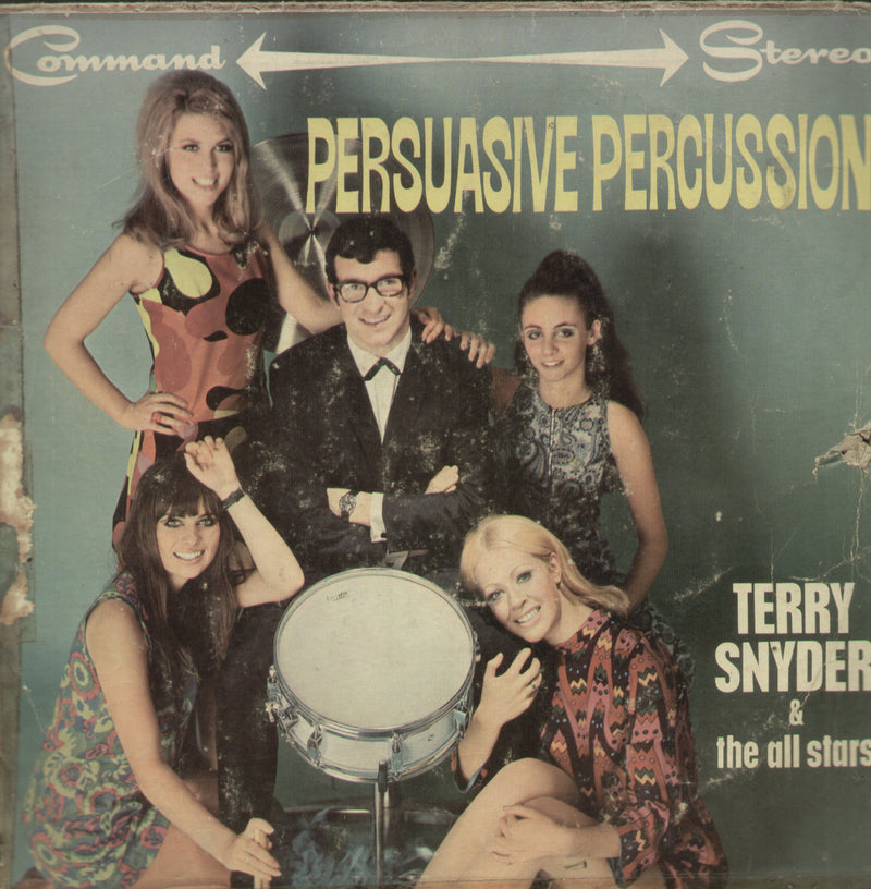 Presuasive Precussion Terry Snyder — LP vinyl record cover