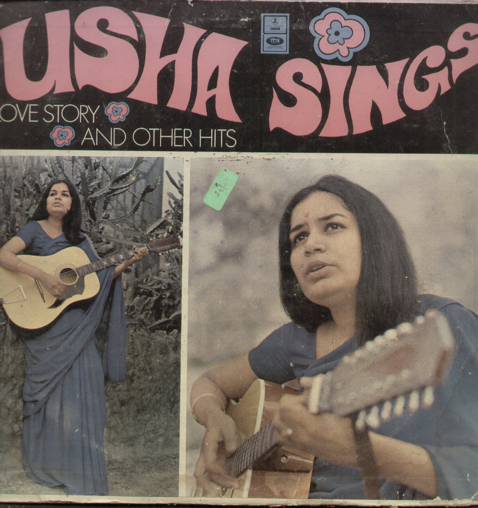 Usha Sings Love Story and Others Hits - Compilations Bollywood Vinyl LP