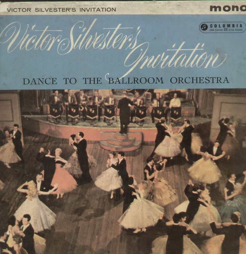 Victor Silvesters Invitation Dance To The Ballroom Orchestra — LP vinyl record cover