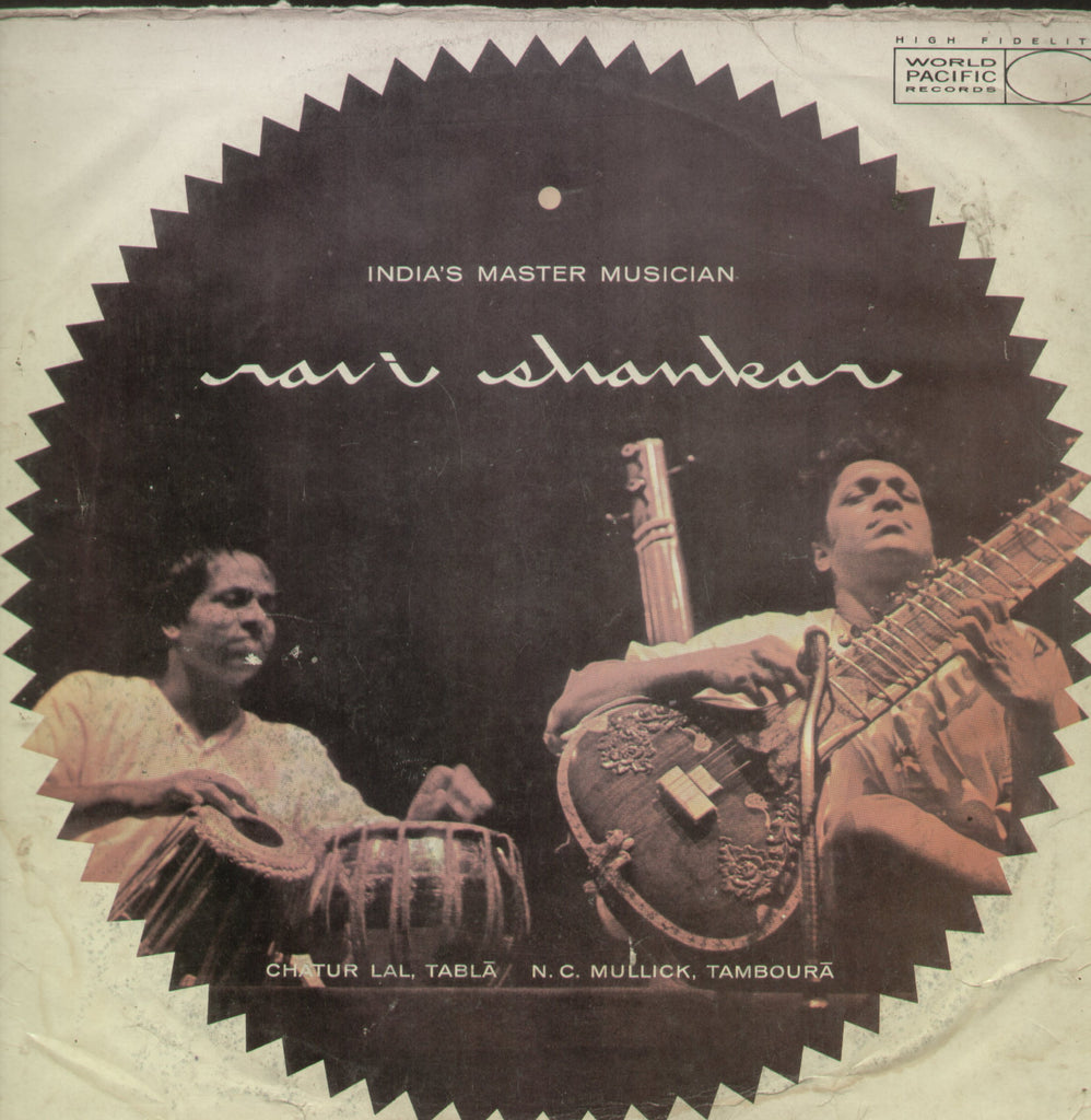 India's Master Musician Ravi Shankar - Classical Bollywood Vinyl LP
