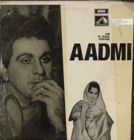 Aadmi - Hindi Bollywood Vinyl LP