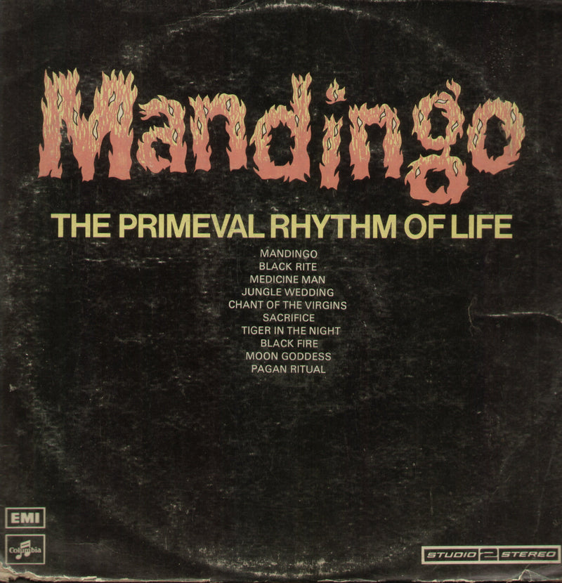 Mandingo The Primeval Rhythm of Life — LP vinyl record cover