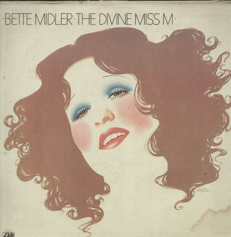 Bette Midler The Divine Missm — LP vinyl record cover