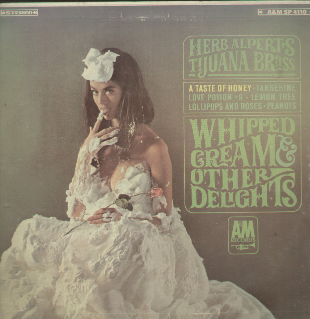 Herb Alpert's Tijuana Brass Whipped Cream and Other Delichts - English Bollywood Vinyl LP