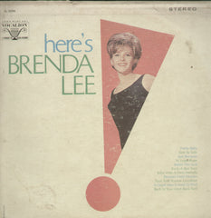 Here's Brenda Lee - English Bollywood Vinyl LP