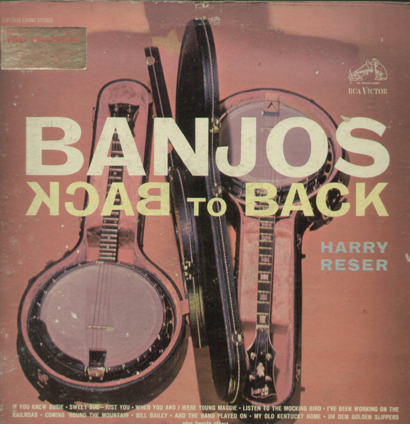 Banjos Back To Back — LP vinyl record cover