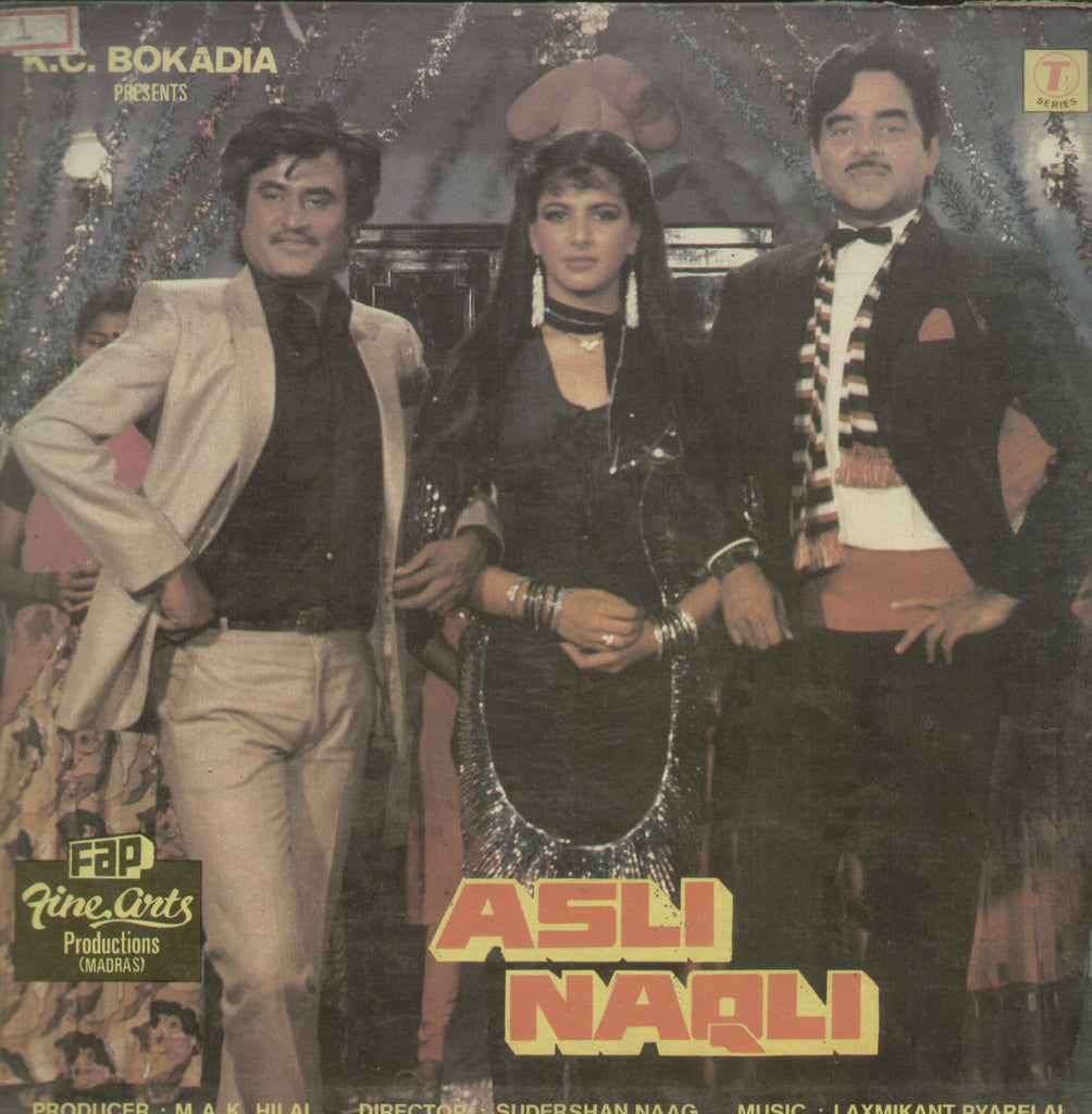 Asli Naqli - Hindi Bollywood Vinyl LP