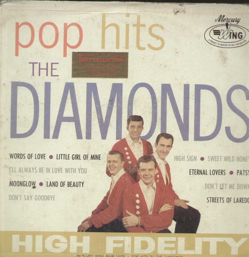 Pop Hits The Diamonds - English Bollywood Vinyl LP