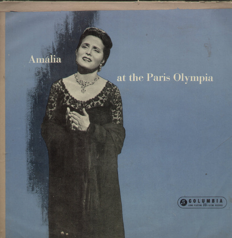 Amalia at the Paris Olympia — LP vinyl record cover