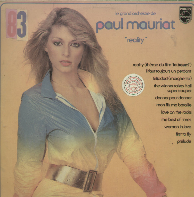 Le Grand Orchestre De Paul Mauriat Reality — LP vinyl record cover
