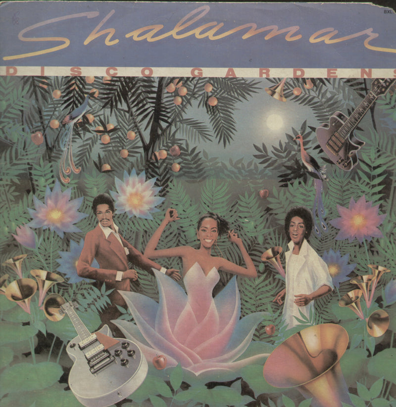 Disco Gardens Shalamar — disco LP vinyl record cover