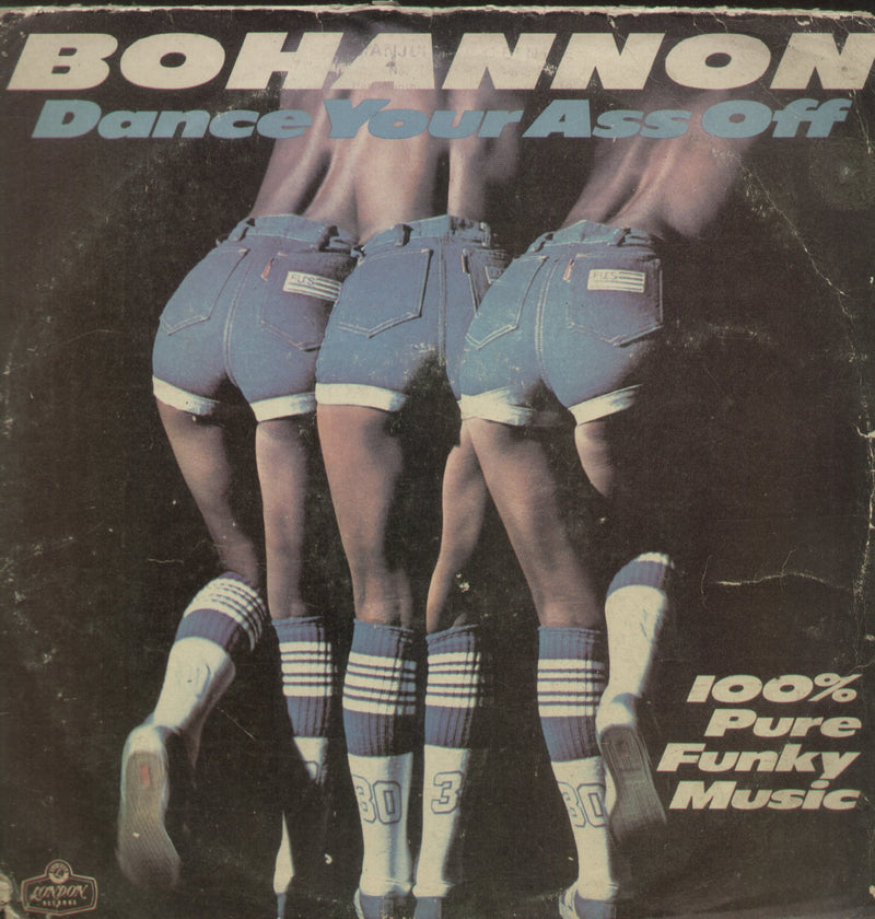 Bohannon Dance Your Ass Off — LP vinyl record cover
