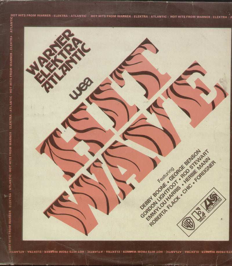 Warner Elektra Atlantic Wea Hit Wave — LP vinyl record cover