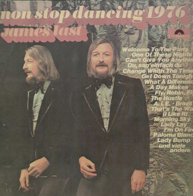 Non Stop Dancing 1976 James Last — 1976 LP vinyl record cover