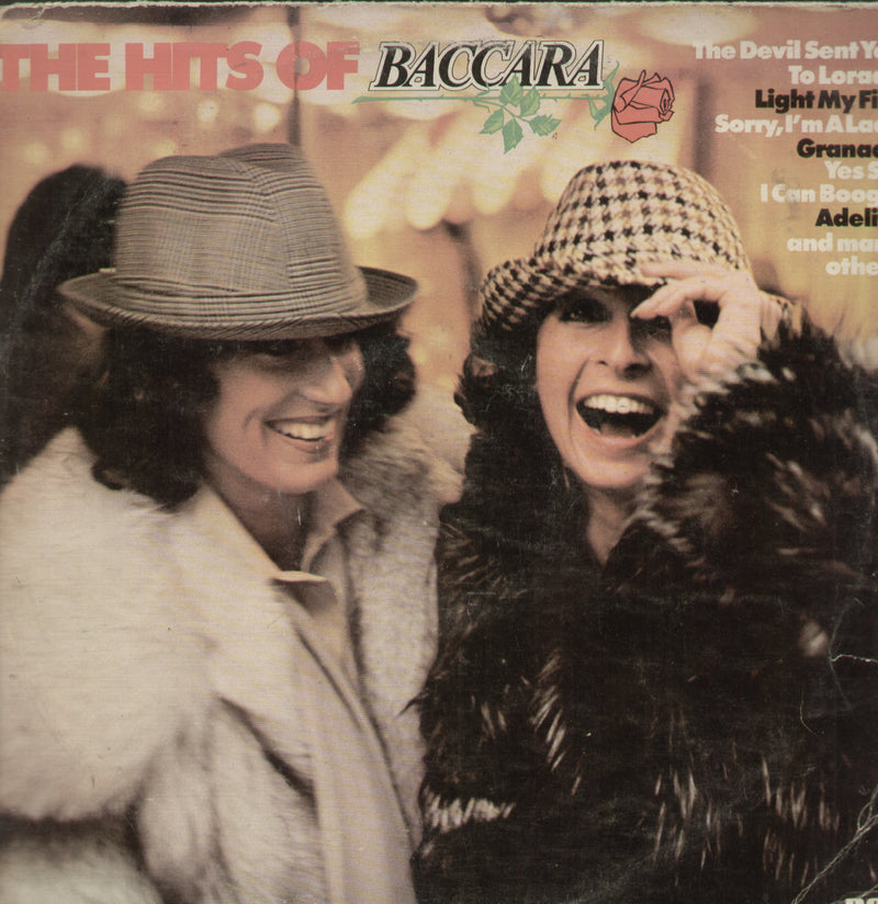 The Hits of Baccara — LP vinyl record cover