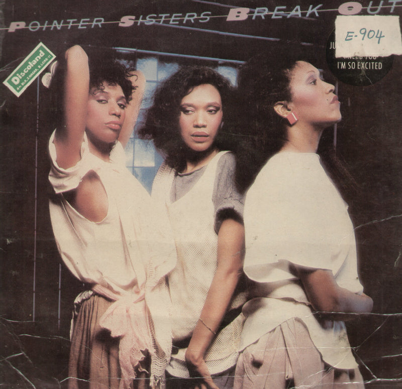 Pointer Sisters Break Out — LP vinyl record cover
