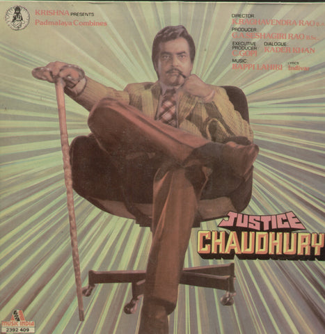 Justice Chaudhury - Hindi Bollywood Vinyl LP