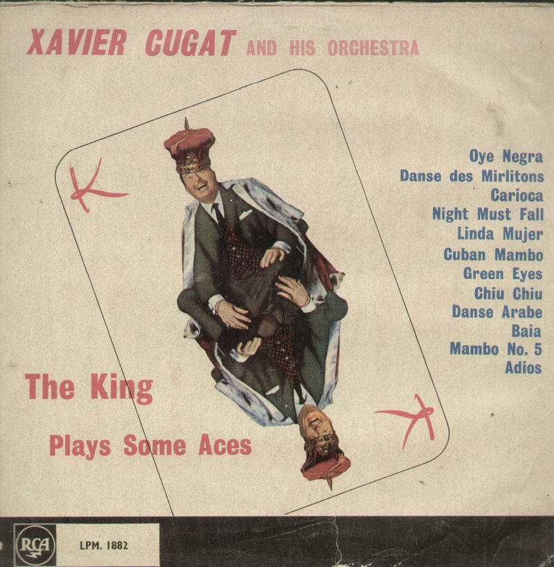 The King Plays Some Aces — LP vinyl record cover