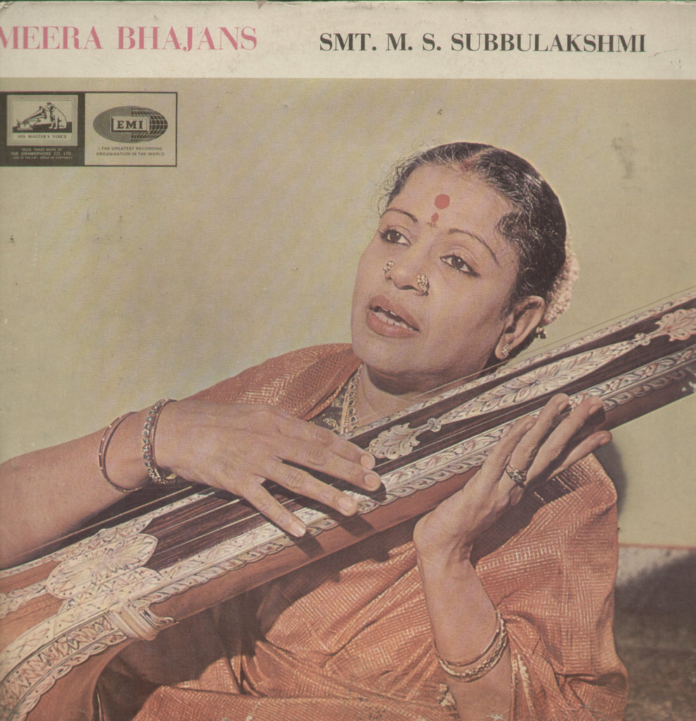 Meera Bhajans M.S. Subbulakshmi - Hindi Bollywood Vinyl LP