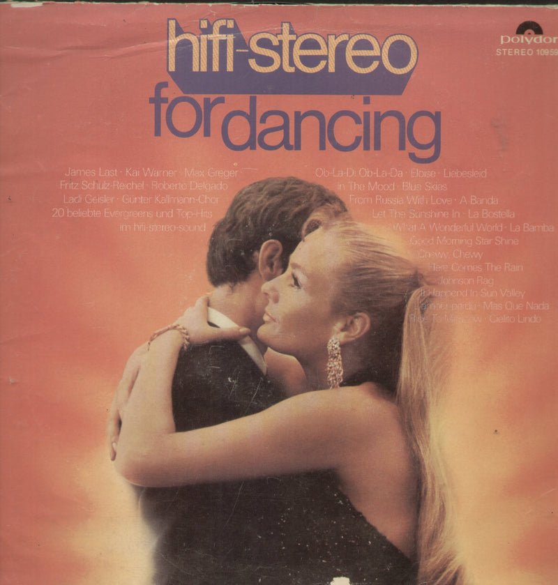 Hifi Stereo For Dancing — LP vinyl record cover