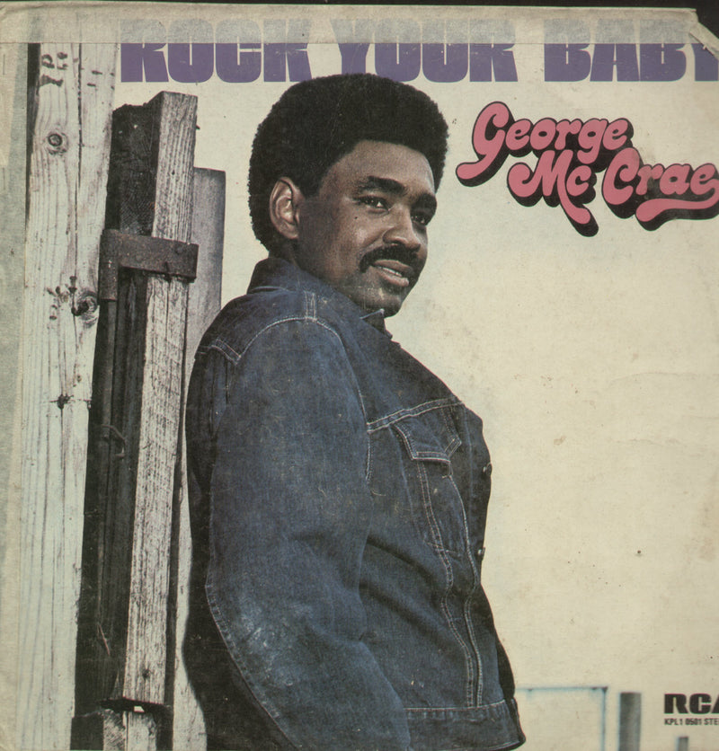 Rock Your Baby George Mc Crae — rock LP vinyl record cover