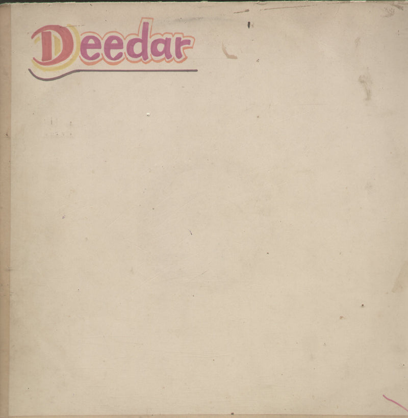 Deedar — LP vinyl record cover