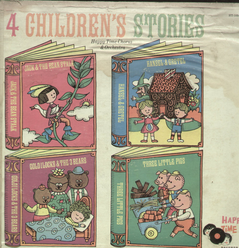 4 Children's Stories - English Bollywood Vinyl LP