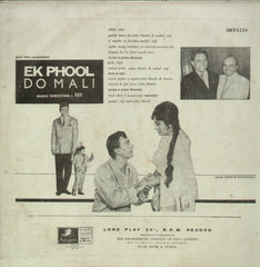 Ek Phool Do Mali - Hindi Bollywood Vinyl LP