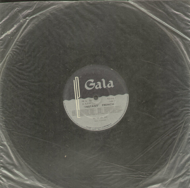 Instant French — LP vinyl record cover