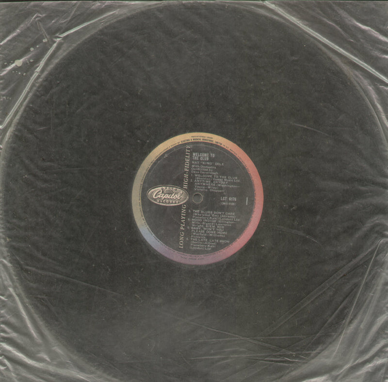 No Sleeve by Welcome To The Club — LP vinyl record cover
