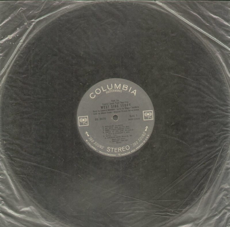 No Sleeve by West Side Story — LP vinyl record cover