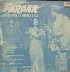 Faraar and Kalyanji Anandji's Best - Hindi Bollywood Vinyl LP