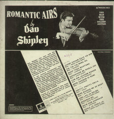 Romantic Airs Van Shipley - Hindi Bollywood Vinyl LP